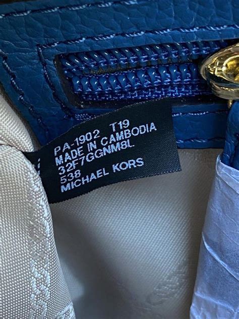 michael kors production country|Michael Kors made in cambodia.